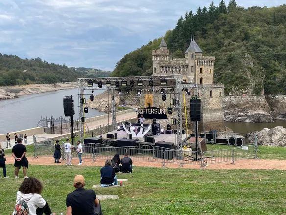 AfterSun — éclairage et scénographie open air